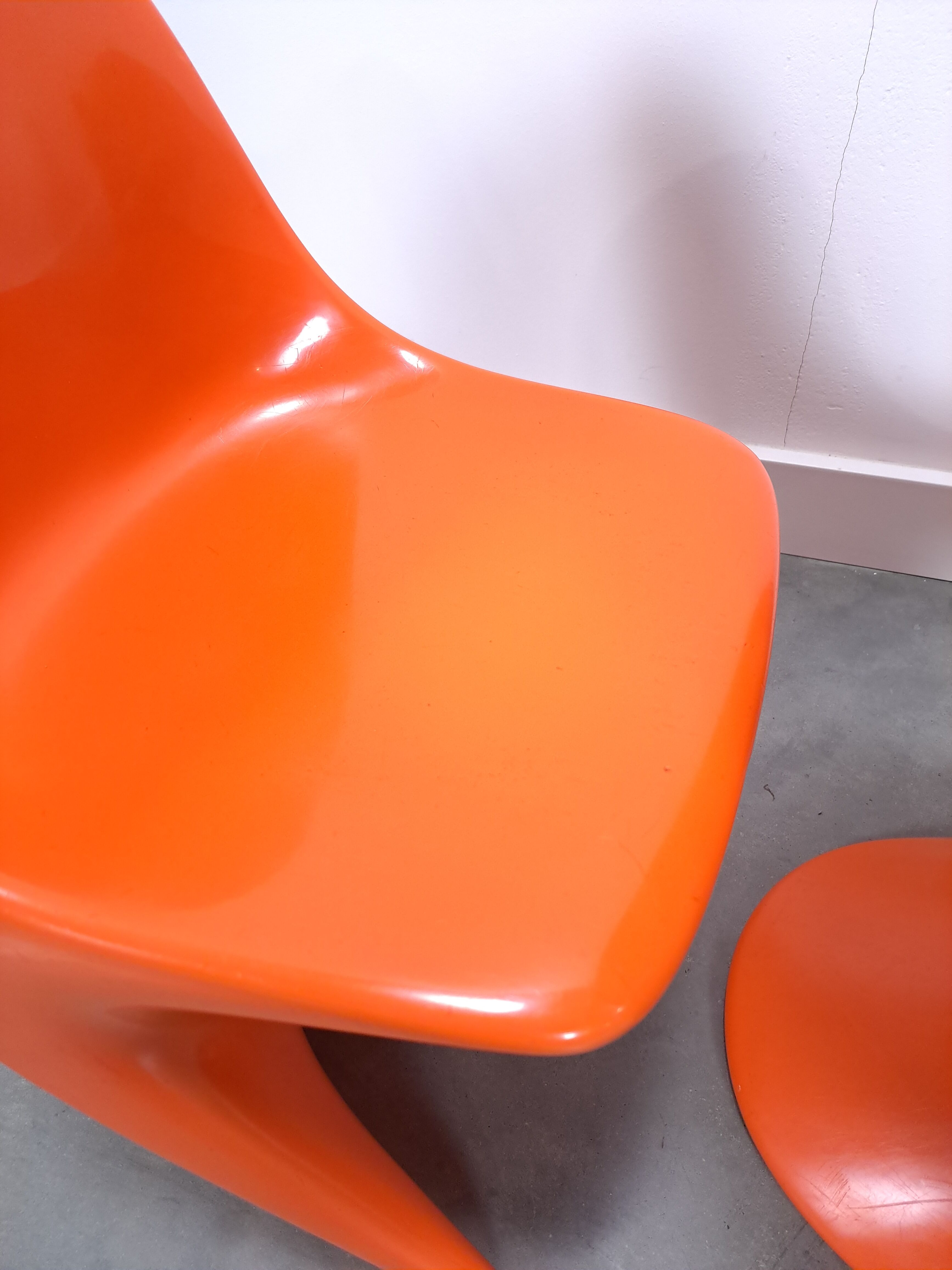 Casala, Casalino high chair 1972 orange
