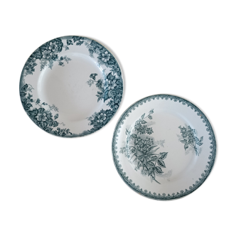 2 plates iron land Moulin des loups