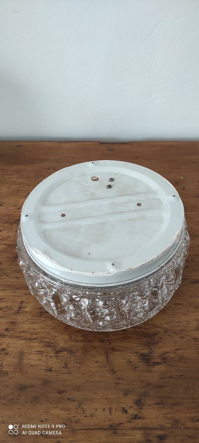 Vintage Glass Wall/Ceiling Light