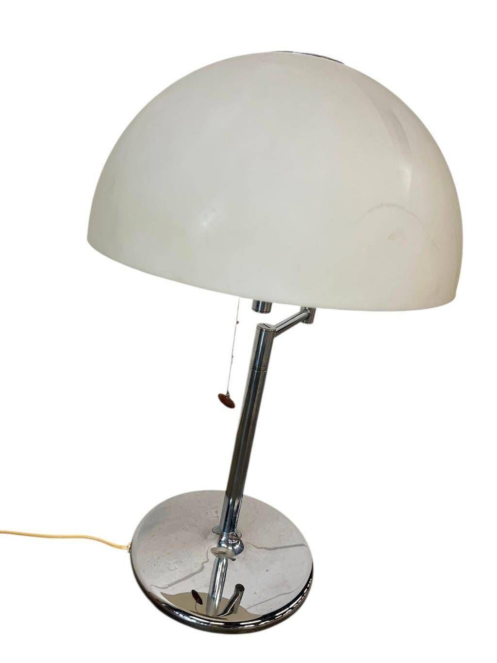 Vintage Cosack Leuchten table lamp, futuristic style, with a pivoting arm.