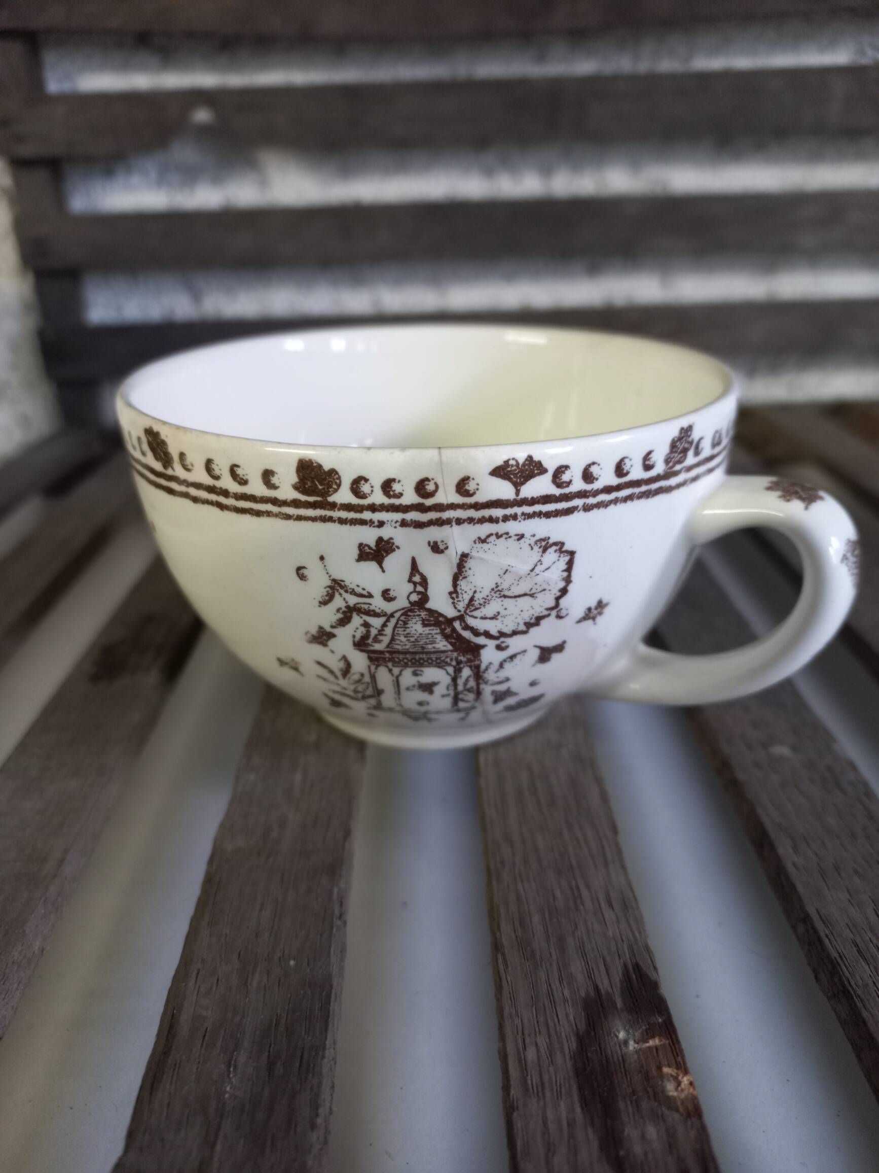 Gien Secret Gardens cup and saucer