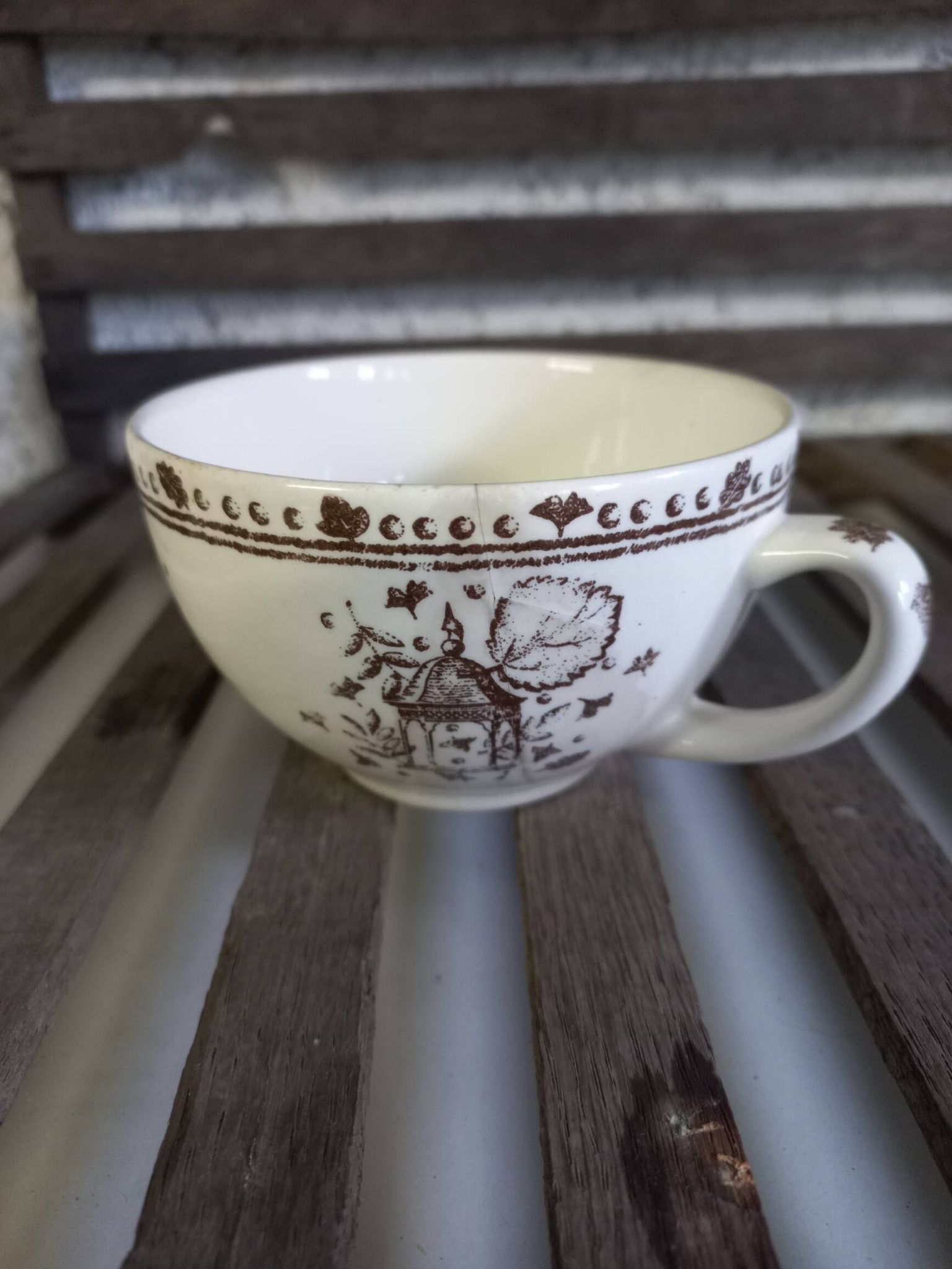 Gien Secret Gardens cup and saucer