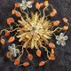 Florentine Ceiling Light Fixture Banci Firenze 1970s Maison Bagues Design it