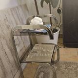 Chrome end table