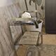 Chrome end table