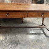 Farmhouse table with drawers
