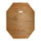 Grand miroir octogonal Deknudt, style Hollywood Regency