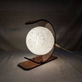 Vintage table lamp in plexiglass and Perspex