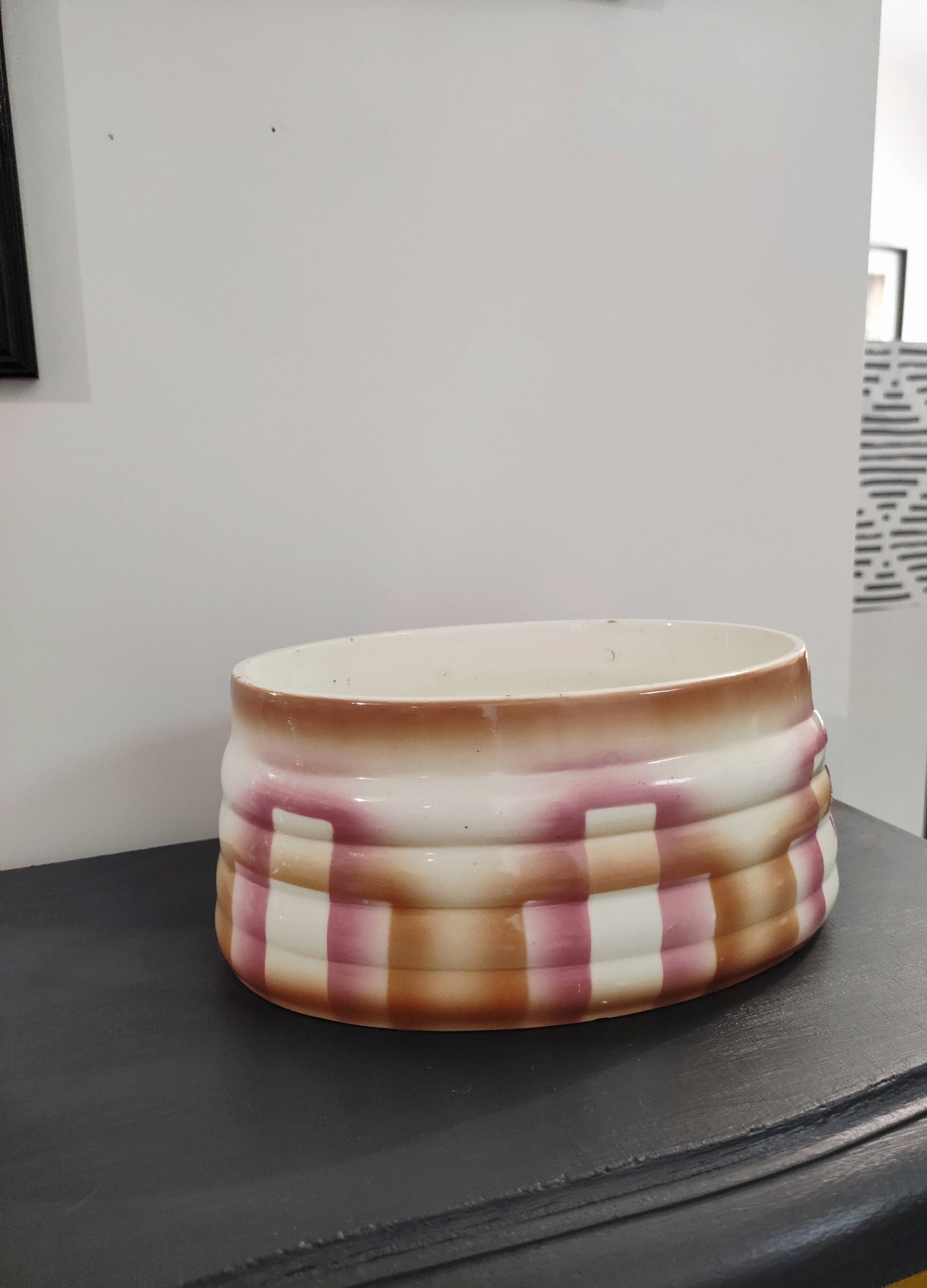 Art Deco planter or centerpiece