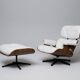 Fauteuil lounge et ottoman Herman Miller Charles & Ray Eames