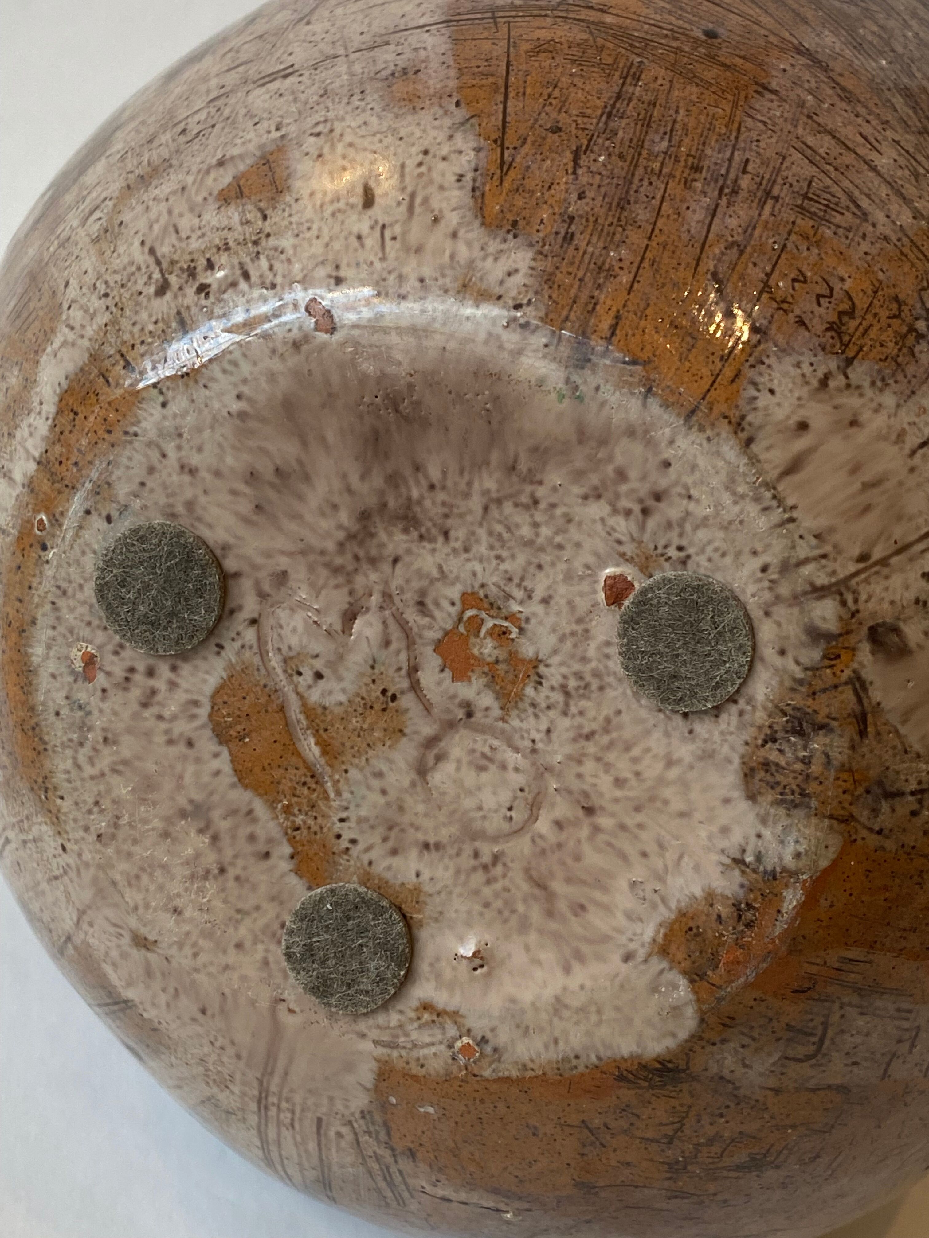 Free-form contemporary ceramic vase