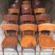 Set of 18 bistro chairs & Baumann