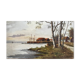 Painting: oil on canvas - seaside landscape
