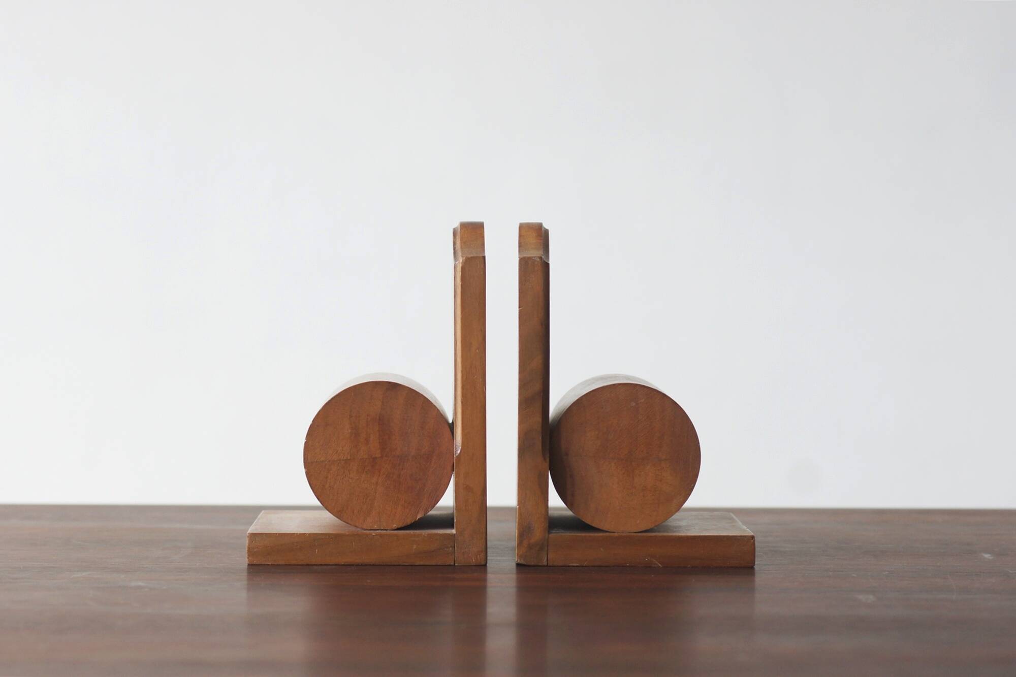 Étagères en bois de style mid-century moderne, années 1960, ensemble de 2