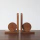 Étagères en bois de style mid-century moderne, années 1960, ensemble de 2