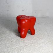 Tabouret "dent". Vintage. Plastique.