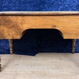 Very beautiful Louis Philippe period desk in burr walnut circa 1830
