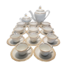 Sologne porcelain coffee and coffee service