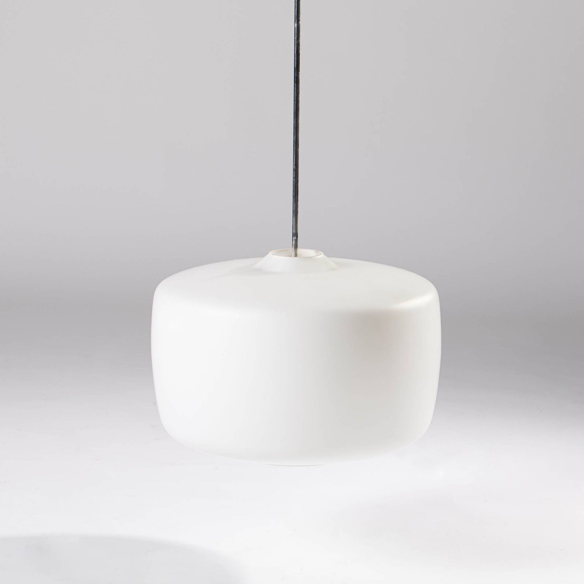 Rare large and heavy pendant lamp from Valasske Mezirici, Czechoslovakia
