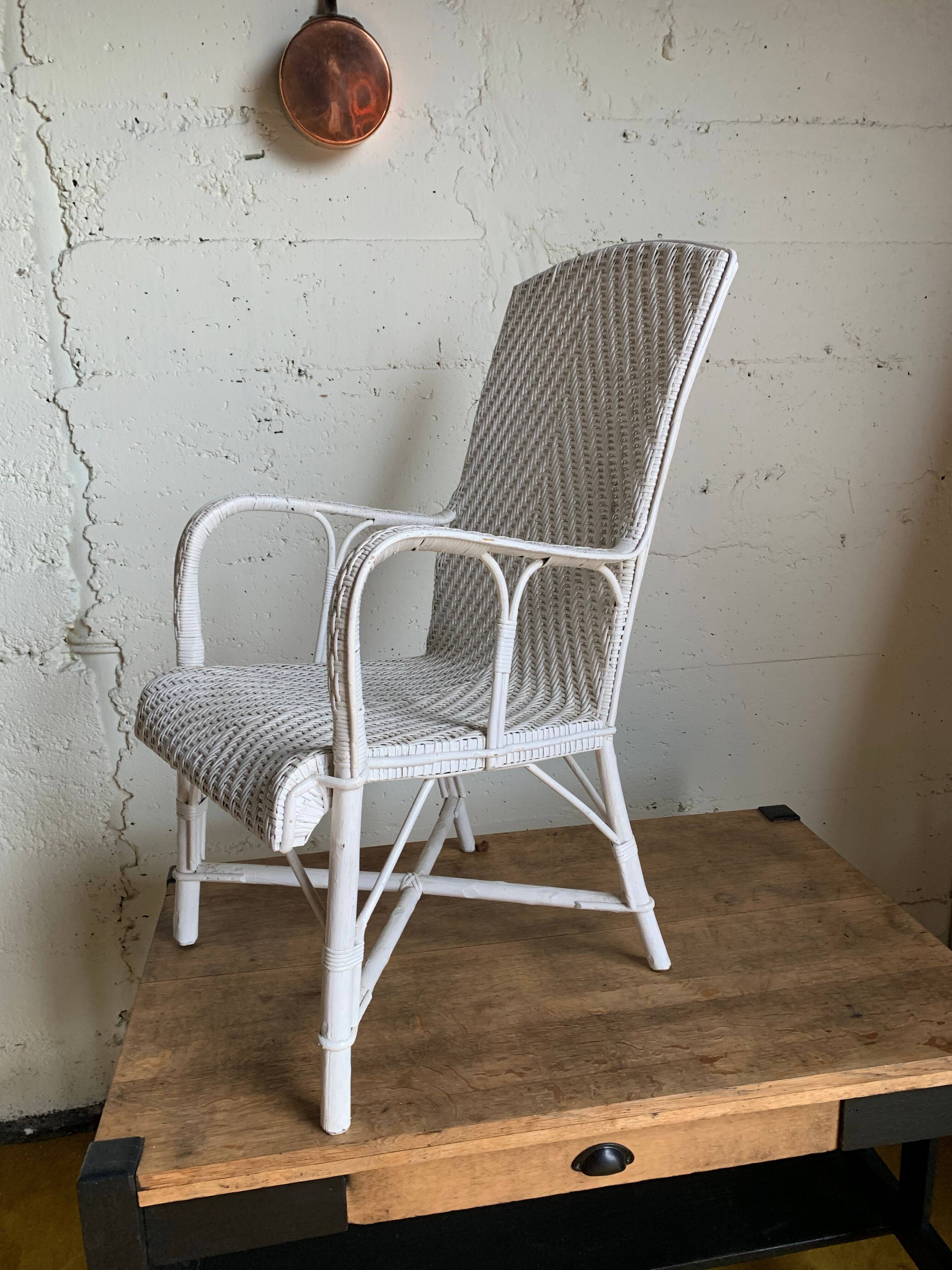 Rattan armchair from the 70s