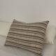 Vintage striped cushion