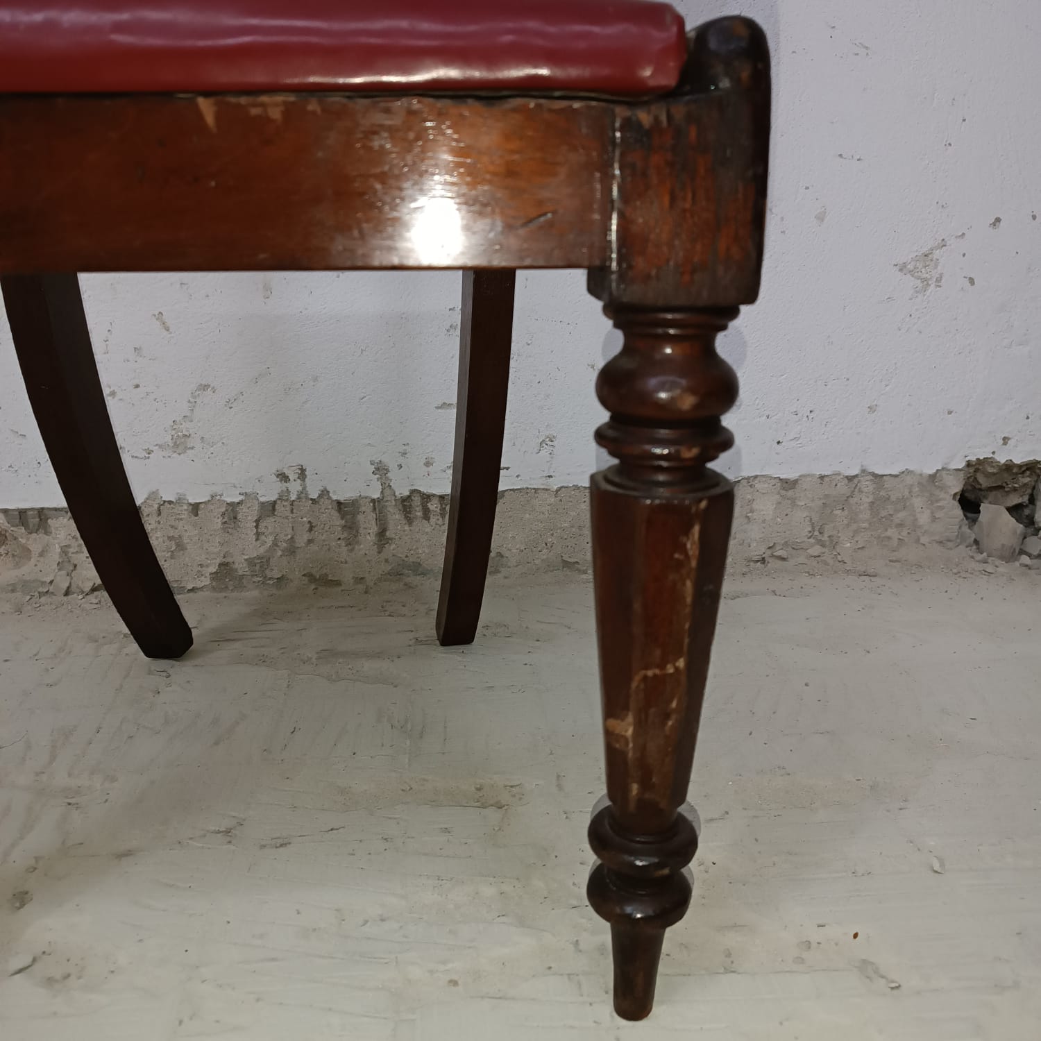 Set of 6 victorian antique dining chairs