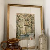 Sarreguemines sandstone pitcher