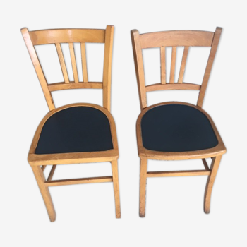 Lot de 2 chaises bistrot