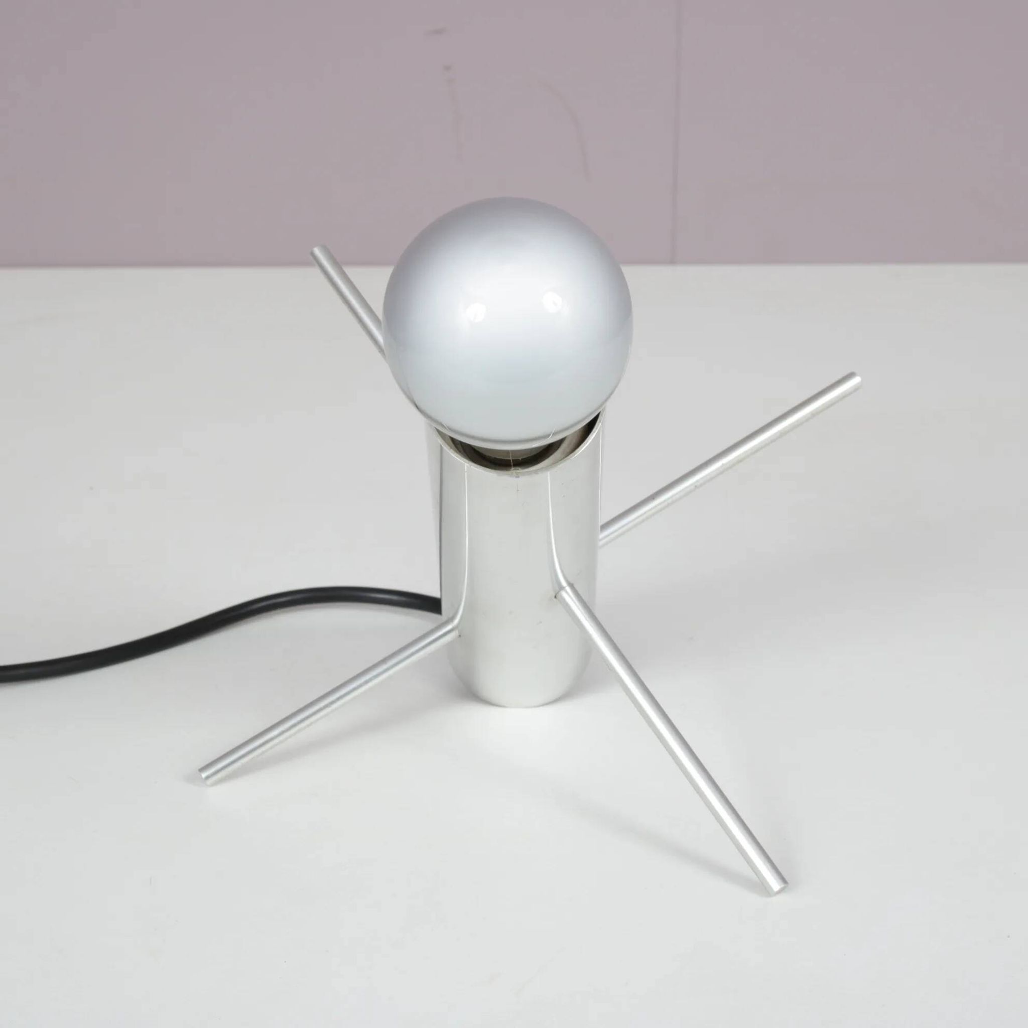 1960s “Krekel” table lamp by Otto Wasch for Raak, Netherlands