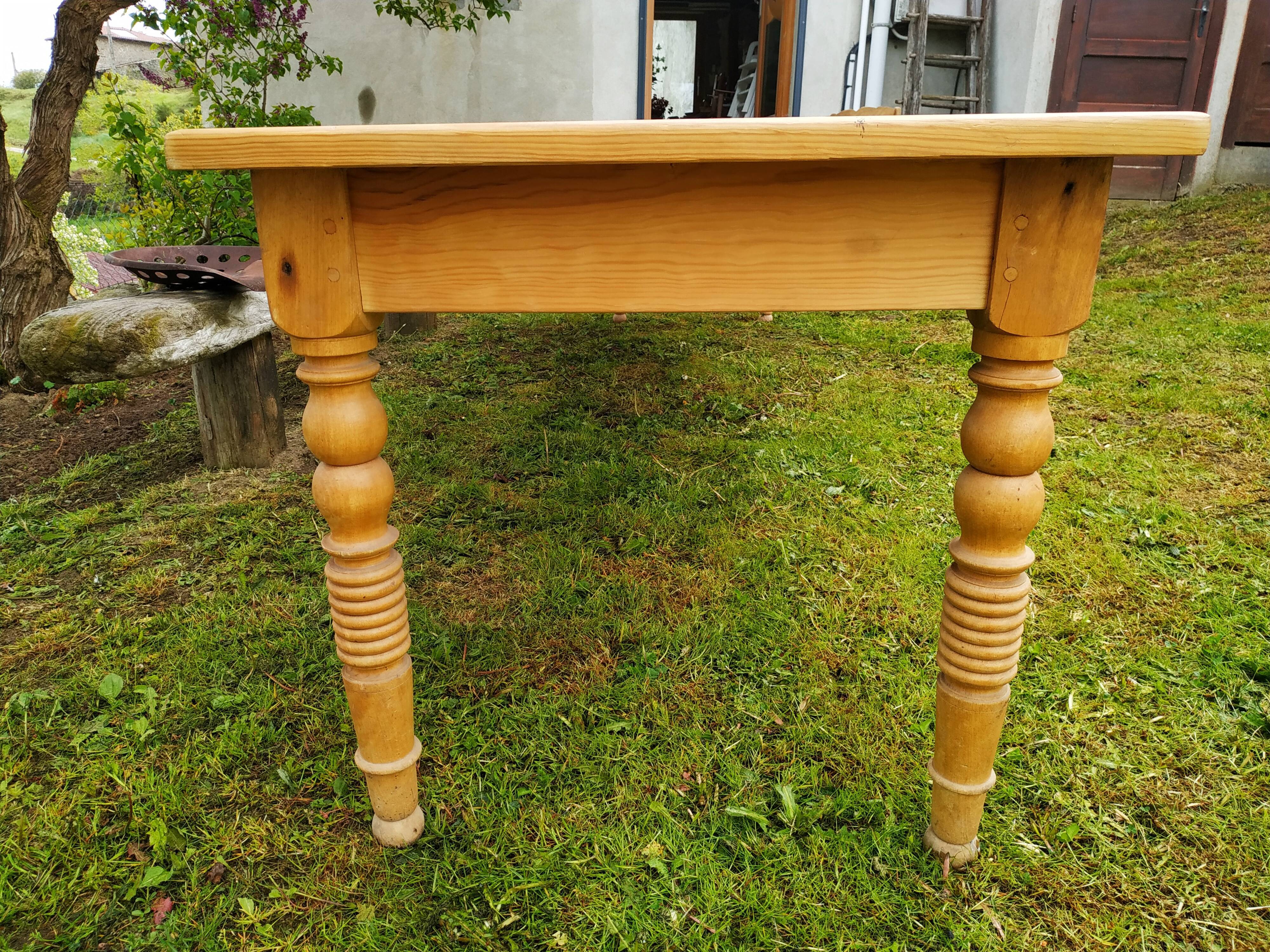 Antique farmhouse table, 3m20