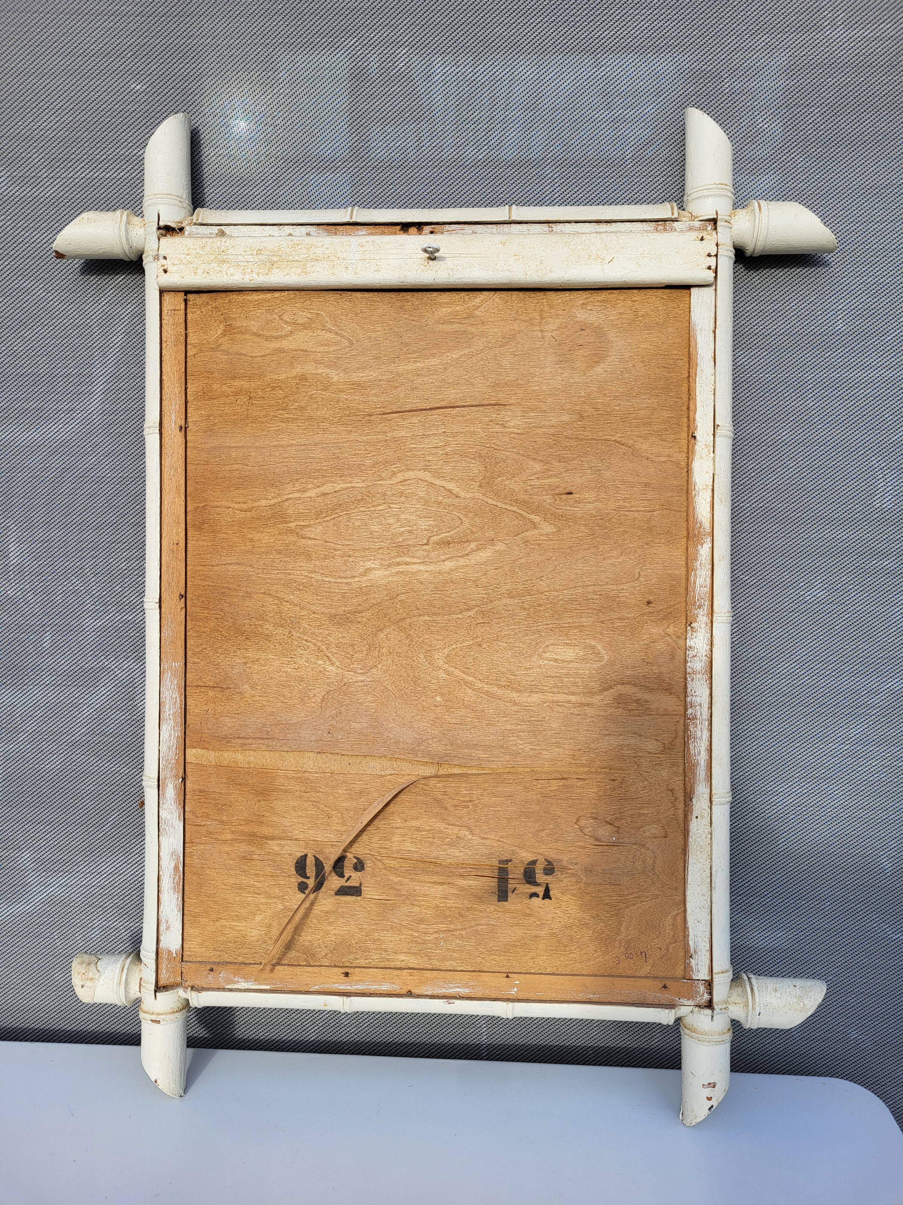 Bamboo mirror 53x68