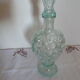 Carafe glass shape bunch of grapes