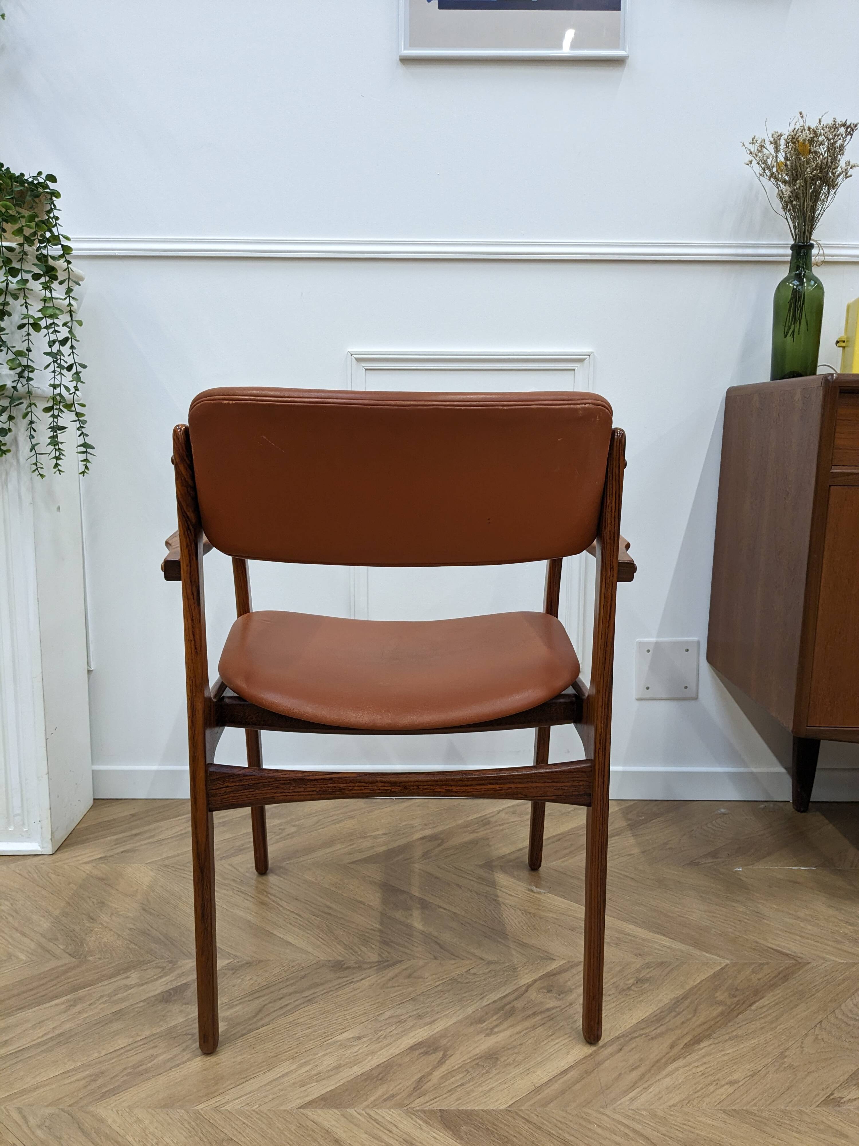 Retro armchair by Erik Buch