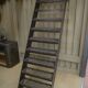 Escalier d'usine en acier 1940