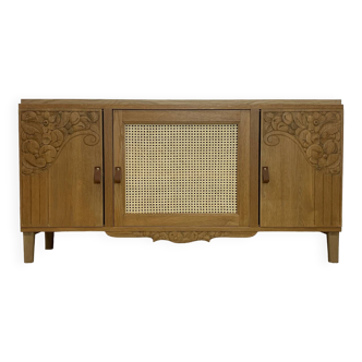 Art deco oak sideboard