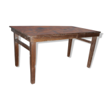 Ancient table in solid Burmese teak