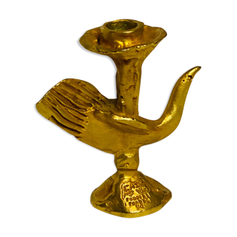 Set of candle holders representing birdsby Pierre Casenove