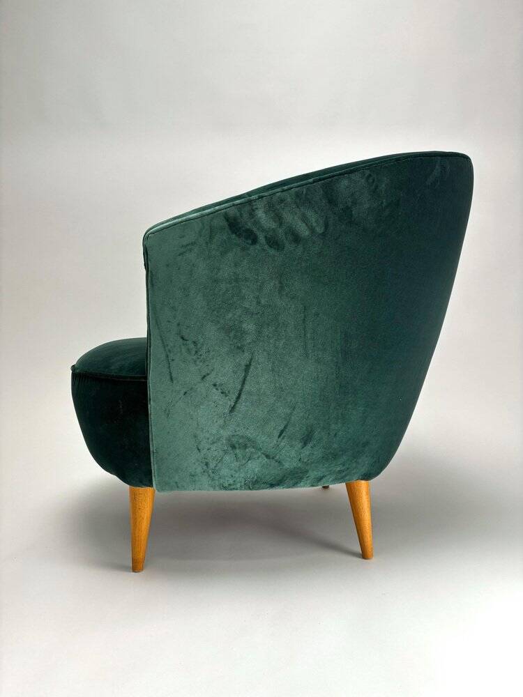 Paire de fauteuils dans le style de Federico Munari, Italie années 50