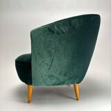 Paire de fauteuils dans le style de Federico Munari, Italie années 50