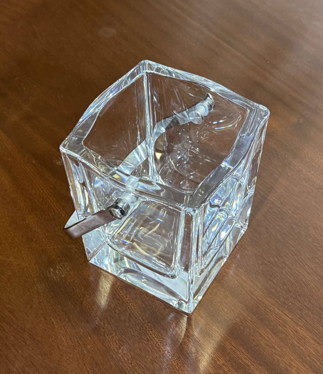 Seau à glaçons en cristal de Sèvres