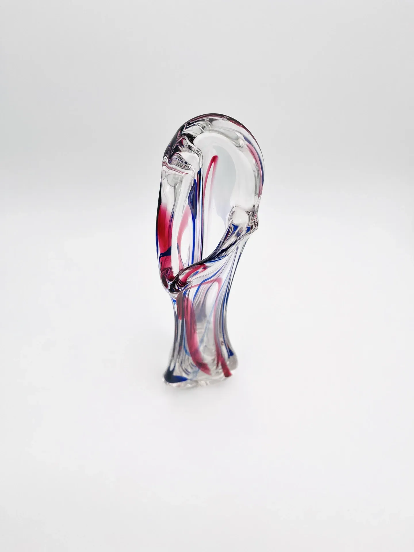 XXL Vase Crystal Max Verboeket Kristalunie Maastricht 43cm Signed