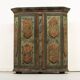 Folk art painted bridal wardrobe