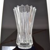 Art Crystal Glass Vase,Crystalex Novy Bor,1970's.