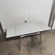 Rectangular extendable table – simple lines and light finish