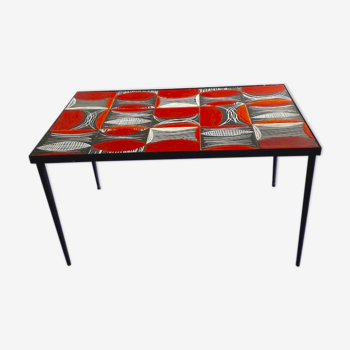 Table low ceramic Robert and Jean Cloutier, 1950's