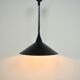 Lampe à pendentif en forme de chapeau de sorcière noir