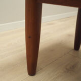 Panneau bas en teck, design danois, années 1970, production: Danemark