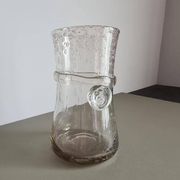 Bubble glass vase from Biot, France | Hand-blown vintage