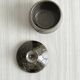 Speckled grey ceramic sugar bowl