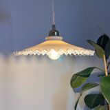 Suspension in flat serrated opaline from the 1950s - many models available